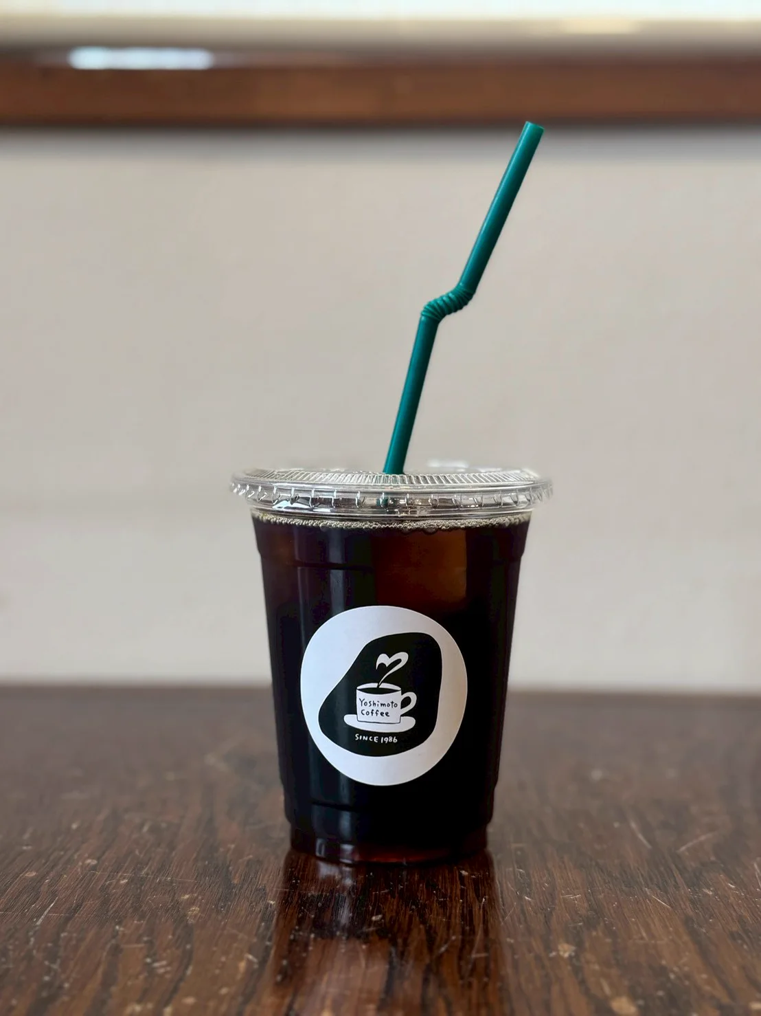 ヨシモトコーヒーのアイスコーヒー