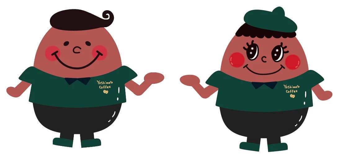 ヨシモトコーヒーの公式キャラクター